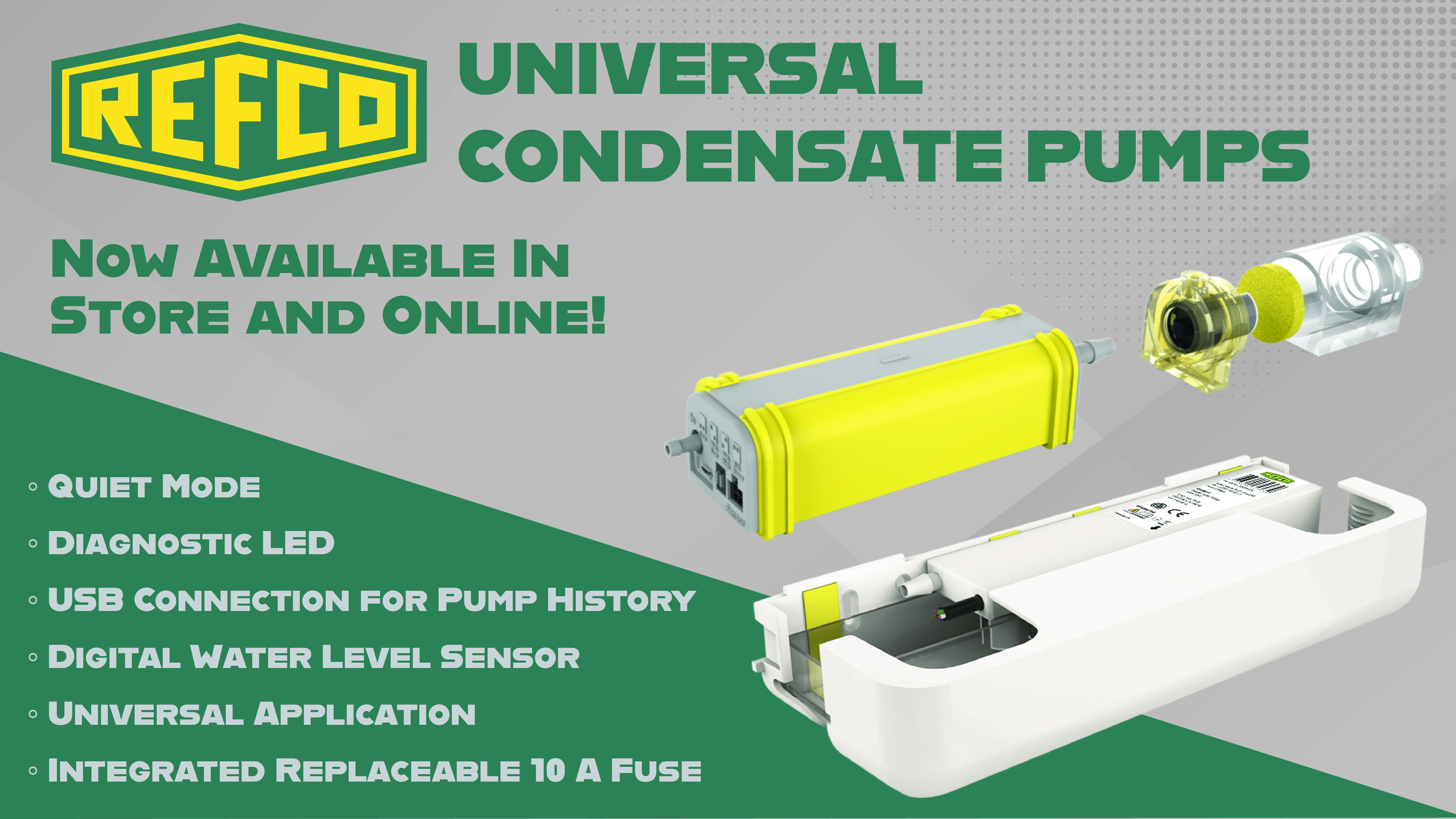 Refco Universal Condensate Pumps