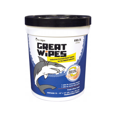 GREAT WIPES WATERLESS HAND TOWELS