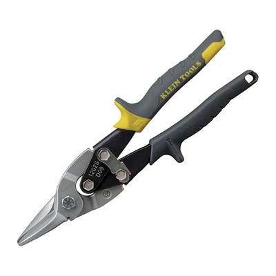 Aviation Snips with Wire Cutter; Straigh