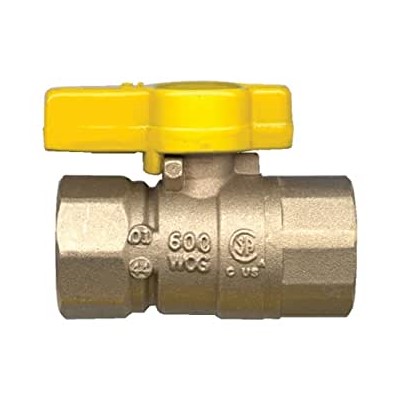 Shut off valve for gas flex 1/2in.